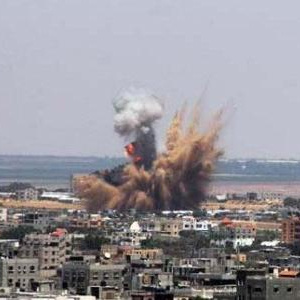 以色列轰炸加沙地带哈马斯军事目标